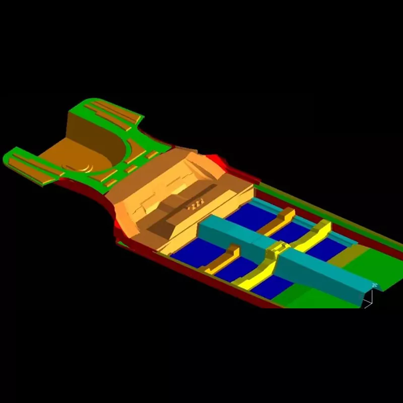 Matryce do tłoczenia podłóg samochodowych
