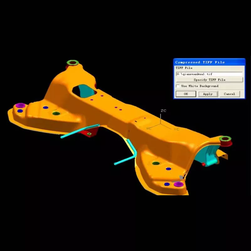 Matryce do tłoczenia przedniego zawieszenia samochodowego