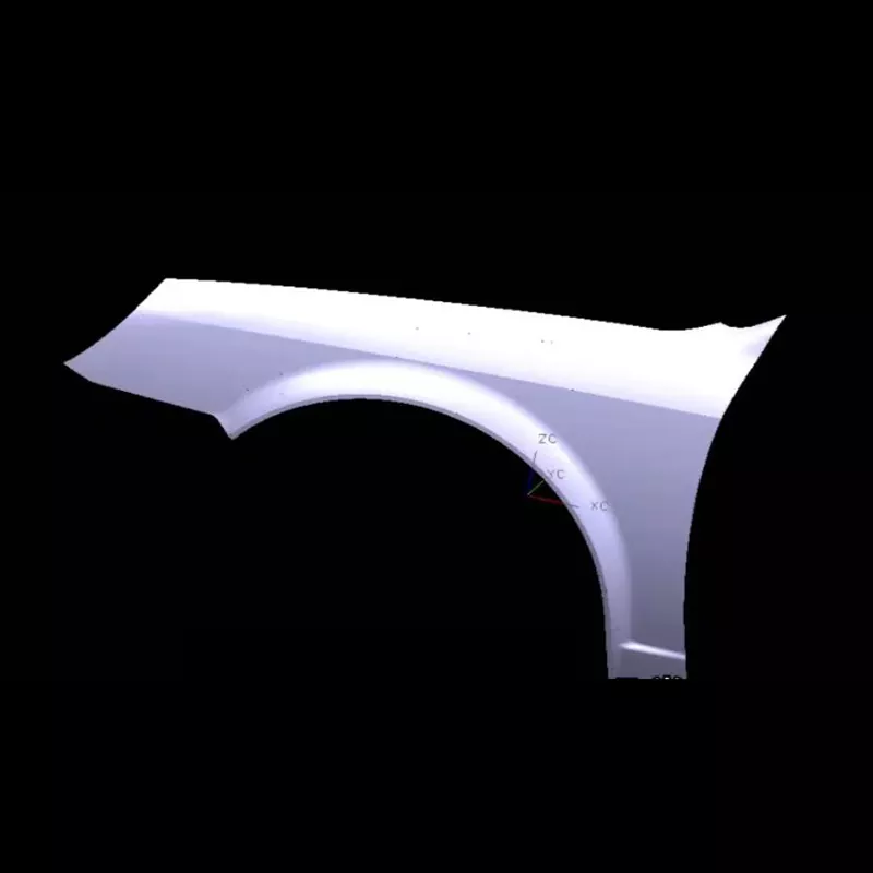 Matryca do tłoczenia lewego błotnika samochodowego