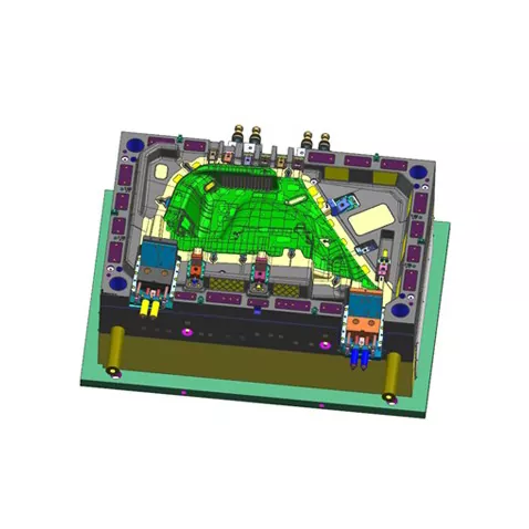 Matryca do tłoczenia lewego panelu bocznego samochodu