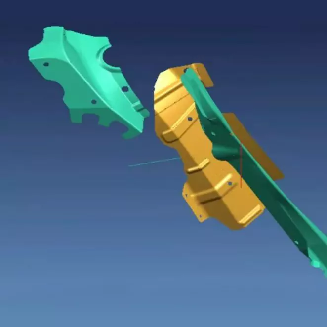 Motoryzacyjne małe matryce do tłoczenia płyt wzmacniających